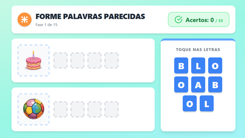 Forme Palavras Parecidas