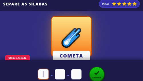 Separe as Sílabas 1