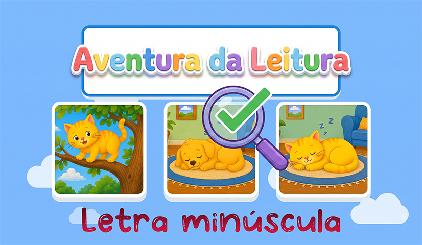 Aventura da Leitura - Minúsculas